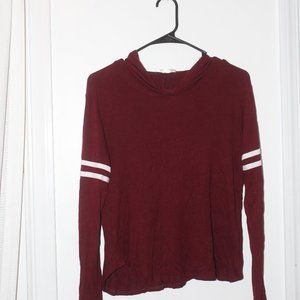 Varsity Striped Lightweight Hoodie